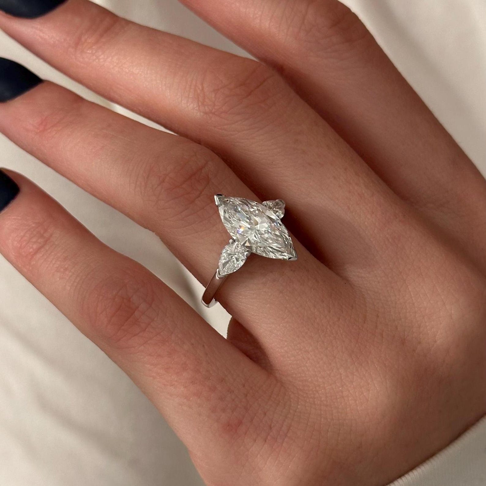 2 CT Round Halo & Pave Lab Grown Diamond Engagement Ring