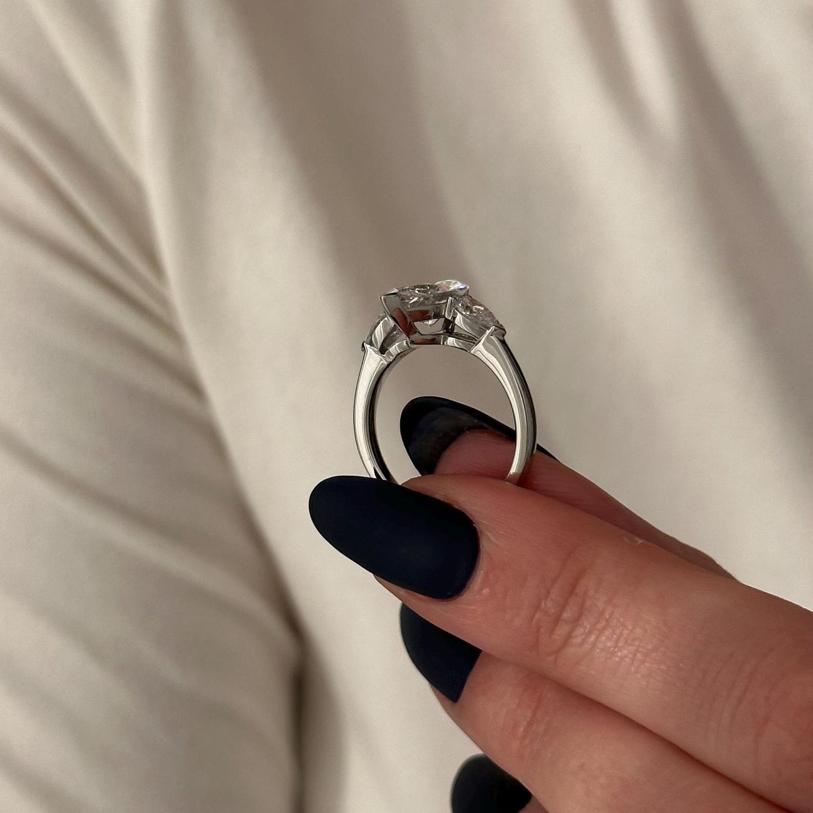 2 CT Round Halo & Pave Lab Grown Diamond Engagement Ring