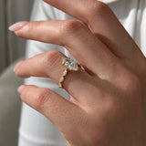 2 CT Round Halo & Pave Lab Grown Diamond Engagement Ring