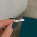 0.3 TCW Round Half Eternity Lab Grown Diamond Wedding Band