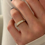 0.3 TCW Round Half Eternity Lab Grown Diamond Wedding Band