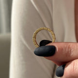 0.3 TCW Round Half Eternity Lab Grown Diamond Wedding Band