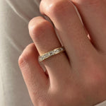 0.3 TCW Round Half Eternity Lab Grown Diamond Wedding Band