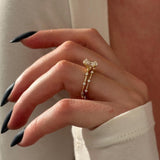 1.0 CT Pear Bezel Solitaire Lab Grown Diamond Bridal Set