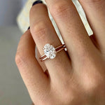 1.0 CT Pear Bezel Solitaire Lab Grown Diamond Bridal Set