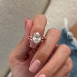 1.0 CT Pear Bezel Solitaire Lab Grown Diamond Bridal Set