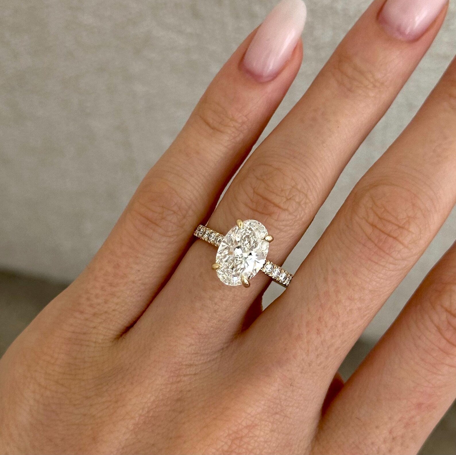 1.0 CT Pear Bezel Solitaire Lab Grown Diamond Bridal Set