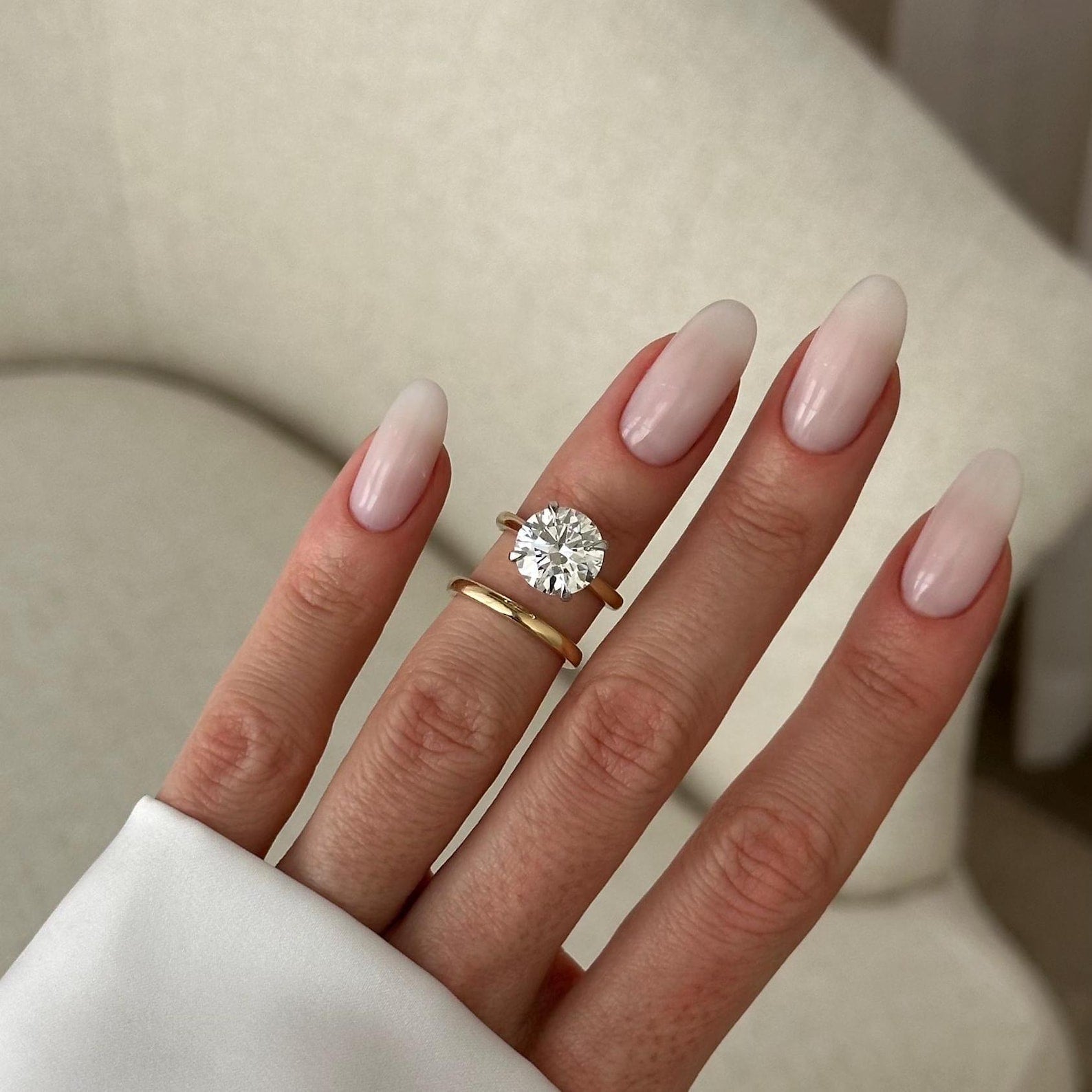 1.0 CT Pear Bezel Solitaire Lab Grown Diamond Bridal Set