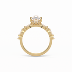 1.93 CT Pear Cut Dainty Style Moissanite Engagement Ring 20