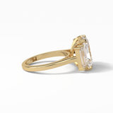 6.2 CT Radiant Cut Three Stones Style Moissanite Engagement Ring 20
