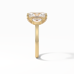 4.76 CT Radiant Cut Three Stones Style Moissanite Engagement Ring 19