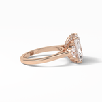 4.76 CT Radiant Cut Three Stones Style Moissanite Engagement Ring 14