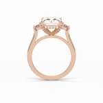 4.76 CT Radiant Cut Three Stones Style Moissanite Engagement Ring 11