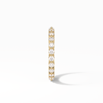 1.2 TCW Round Shaped Moissanite With Full Eternity Wedding Band 20