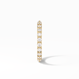 1.2 TCW Round Shaped Moissanite With Full Eternity Wedding Band 20