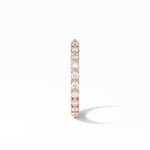 1.2 TCW Round Shaped Moissanite With Full Eternity Wedding Band 9