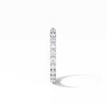 1.2 TCW Round Shaped Moissanite With Full Eternity Wedding Band 7