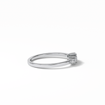 0.3 TCW Round Cut Five Stones Wedding Band 3