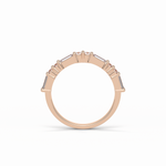 0.64 TCW Baguette and Round Shaped Wedding Band 19