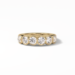 1.36 TCW Round Shaped Wedding Band 8