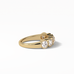 1.36 TCW Round Shaped Wedding Band 14