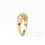 1.36 TCW Round Shaped Wedding Band 10