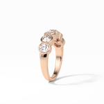1.36 TCW Round Shaped Wedding Band 11