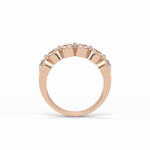 1.36 TCW Round Shaped Wedding Band 17