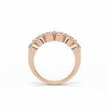 1.36 TCW Round Shaped Wedding Band 17