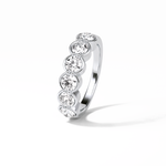 1.36 TCW Round Shaped Wedding Band 3