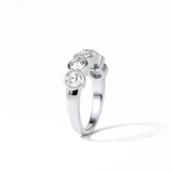 1.36 TCW Round Shaped Wedding Band 4