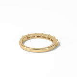 0.56 TCW Baguette Shaped Wedding Band 10