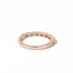 0.56 TCW Baguette Shaped Wedding Band 20