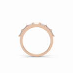 0.56 TCW Baguette Shaped Wedding Band 17