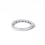 0.56 TCW Baguette Shaped Wedding Band 5