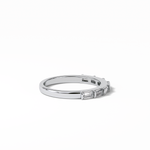 0.56 TCW Baguette Shaped Wedding Band 6