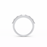 0.56 TCW Baguette Shaped Wedding Band 4
