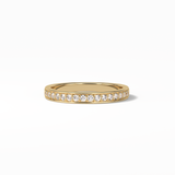 0.3 TCW Round Shaped Wedding Band 8