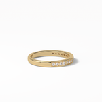 0.3 TCW Round Shaped Wedding Band 13