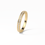 0.3 TCW Round Shaped Wedding Band 11