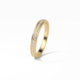 0.3 TCW Round Shaped Wedding Band 11