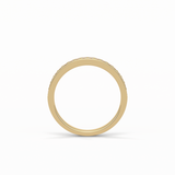 0.3 TCW Round Shaped Wedding Band 21