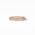0.3 TCW Round Shaped Wedding Band 15