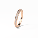 0.3 TCW Round Shaped Wedding Band 19