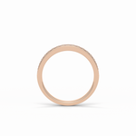 0.3 TCW Round Shaped Wedding Band 20