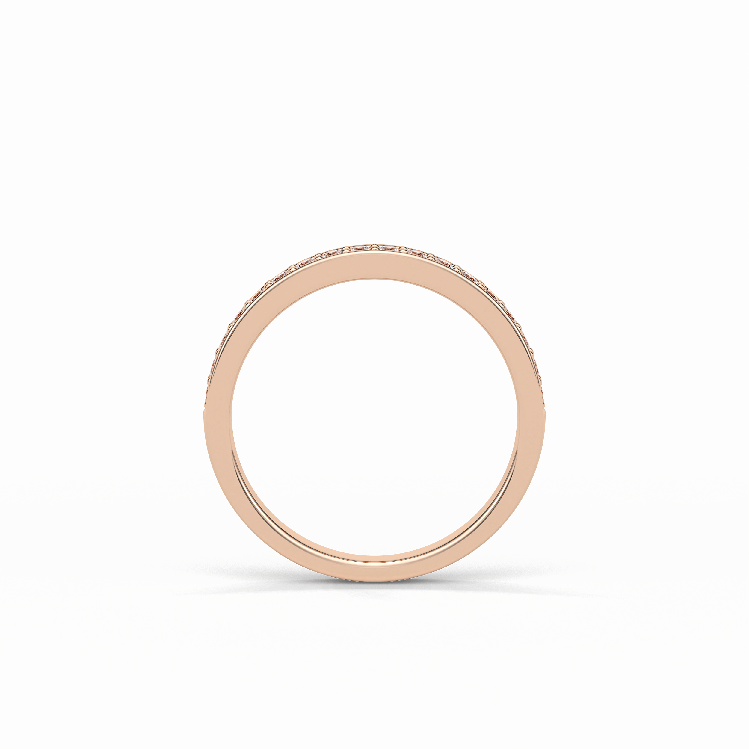 0.3 TCW Round Shaped Wedding Band 20