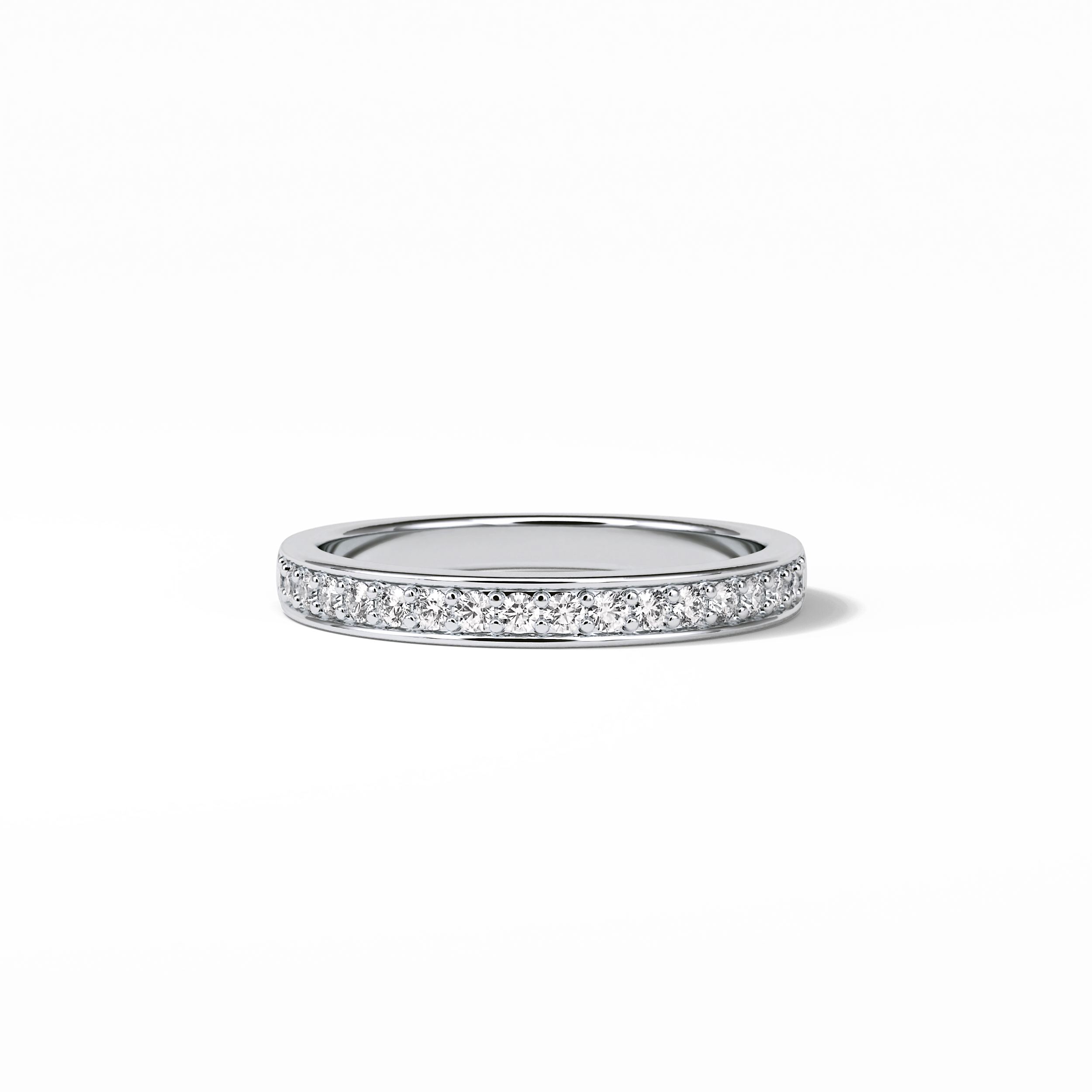 0.3 TCW Round Shaped Wedding Band 1