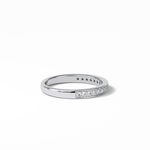 0.3 TCW Round Shaped Wedding Band 2