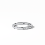 0.3 TCW Round Shaped Wedding Band 2