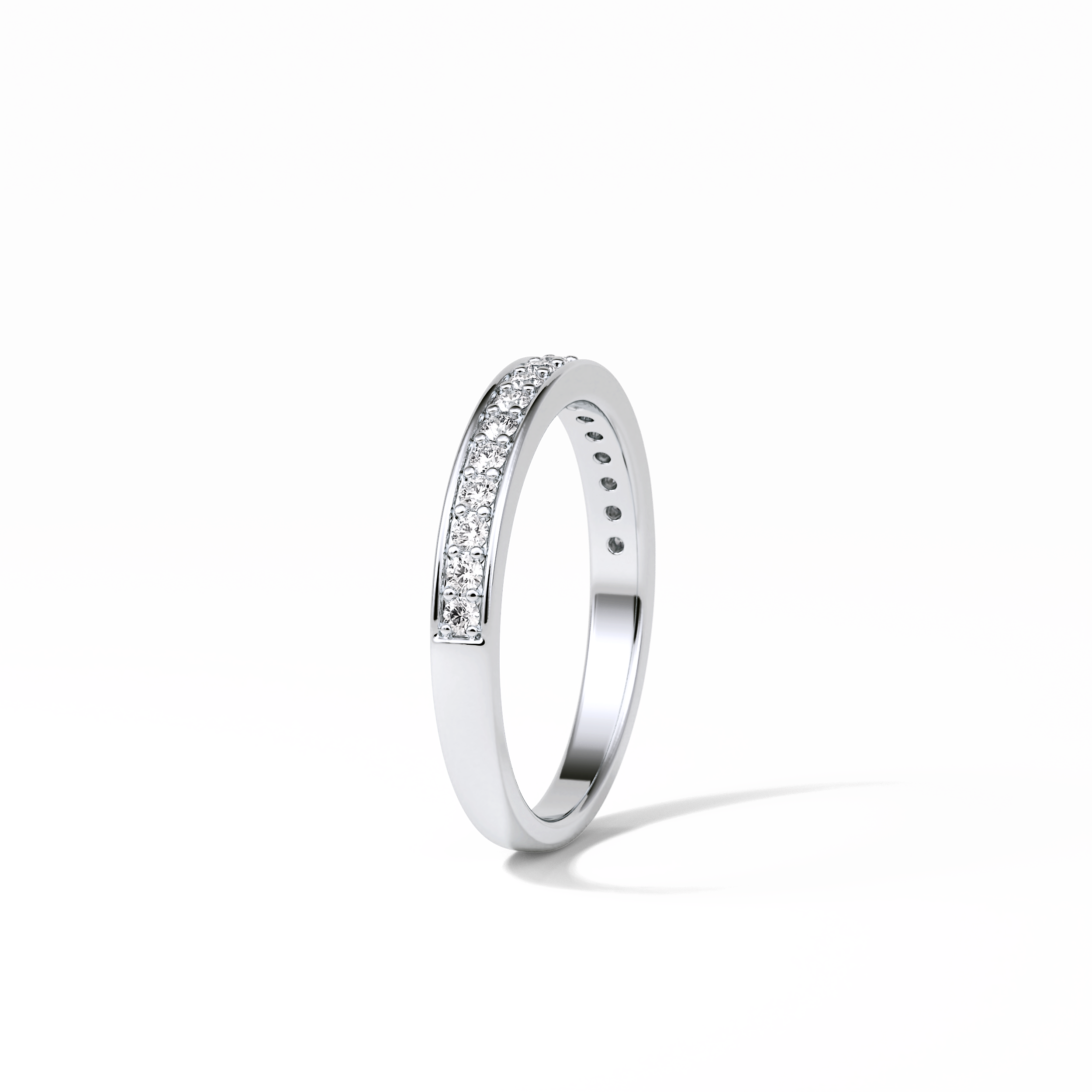 0.3 TCW Round Shaped Wedding Band 6